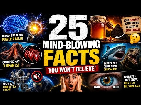 25 Mind-Blowing Facts You Won't Believe Are Real 
