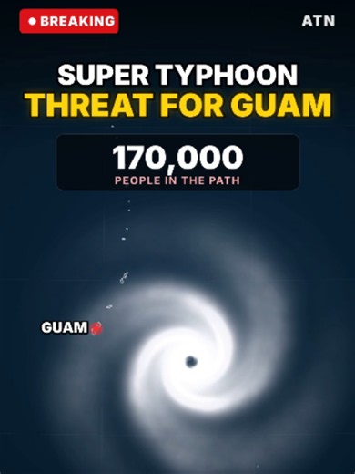 🌀 Guam Faces Possible Direct Hit From Category 4 Typhoon Champi 🌀 Guam | 17 October 2026 Nearly 170,000 people are facing a potentially devastating storm as Typhoon Champi rapidly intensifies towards Guam. Forecasters warn the eye could cross the island's southern tip on Sunday morning, potentially at super typhoon strength. Emergency preparations are at their highest level as time runs out before impact. #TyphoonChampi #Guam #SuperTyphoon #PacificStorm #ExtremeWeather