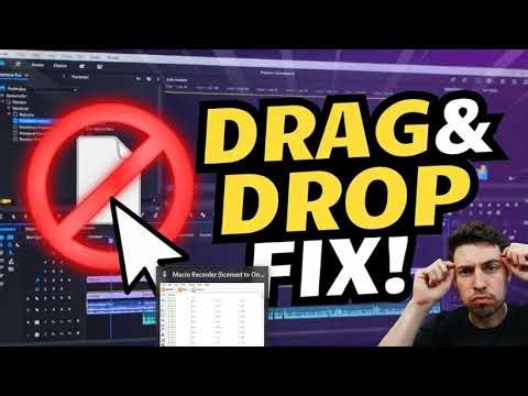 Why Can't I Drag This File Into My Premiere Pro Sequence Fix