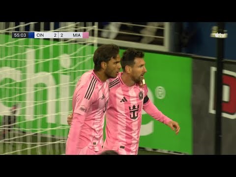 Messi's Second Goal is an EQUALIZER For Inter Miami!