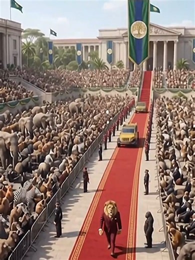 Jungle Nation makes history! Lion takes the presidential oath before Chief Justice Tortoise in a grand inauguration ceremony. With the Constitution at the centre of the occasion, a new administration begins under the promise of unity, justice, and responsible leadership. #JungleTalk #JungleNation #PresidentialInauguration #PoliticalDrama #Leadership