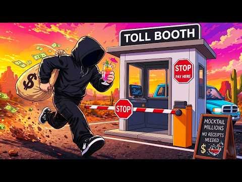 Day ONE Paying Off My HUGE Prison Debt — NEW Toll Booth Simulator