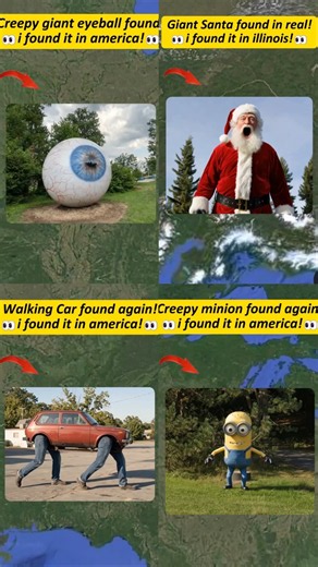 Top 4 Finds on Google Maps & Google Earth | Part 11 #shorts