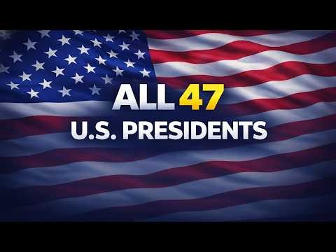 Every U.S. President Ever (All 47) — Quick Guide