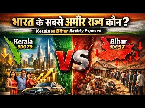"भारत के Top 5 vs Bottom 5 States | Development Gap Crisis"