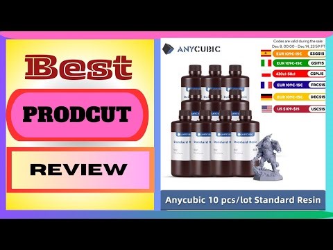 10kg ANYCUBIC 405nm Standard Resin UV Resin For Photon 3D Printer High Precision UV Photopolymer