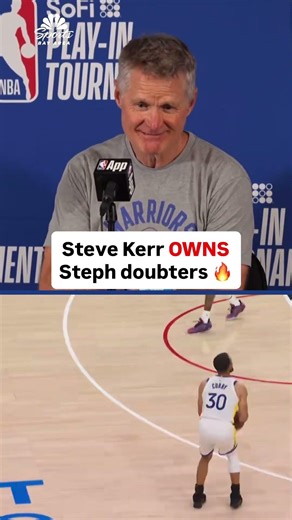 This is what Steph does 🫡 | NBC Sports BA