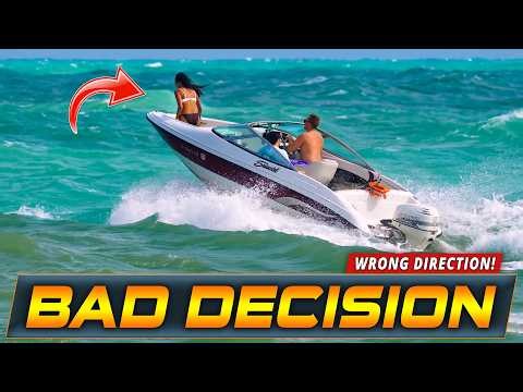 STORM APPROACHES HAULOVER INLET !! | HAULOVER BOATS | WAVY BOATS