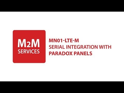 MN01-LTE-M-PX-V2 - Serial integration with Paradox Alarm Panels