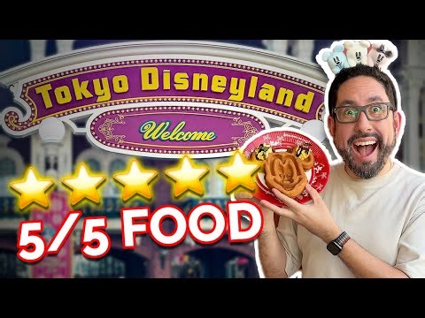 My Top Rated Food at Tokyo Disneyland of 2025! ⭐️⭐️⭐️⭐️⭐️