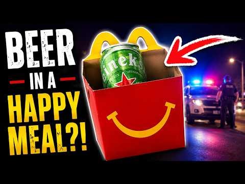 DUI Suspect Hid WHAT Inside a Happy Meal?!