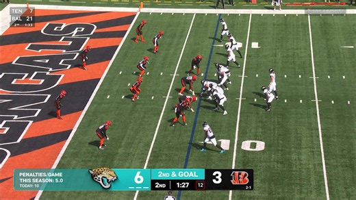 Brian Thomas Jr.'s first TD of 2026 increases Jag's lead over Bengals
