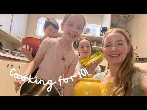 What We Eat in a Week as a Family of 10 + Grocery Haul w/ Dad!