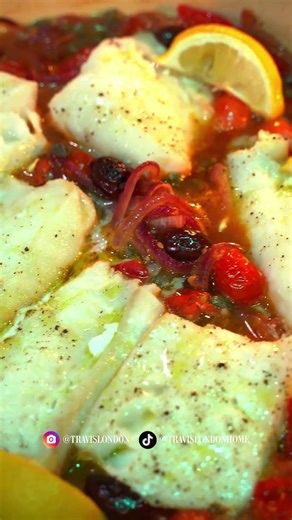 Mediterranean Baked Cod | Easy Cod Recipe | Travis London