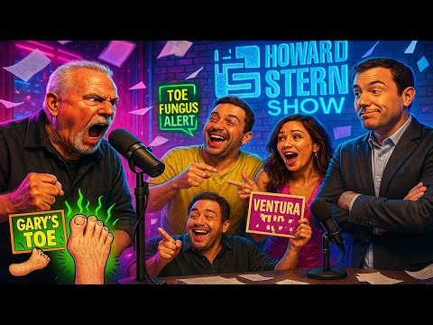 Ronnie vs Jon Leiberman ERUPTS — Gary’s TOE FUNGUS GROSSES OUT the Studio! | The Howard Stern Show