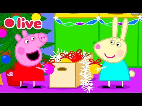 🔴 AO VIVO Peppa Pig 🎄 Episódios de Natal! ❄️ Diversão de Inverno | Peppa Pig em Português Brasil