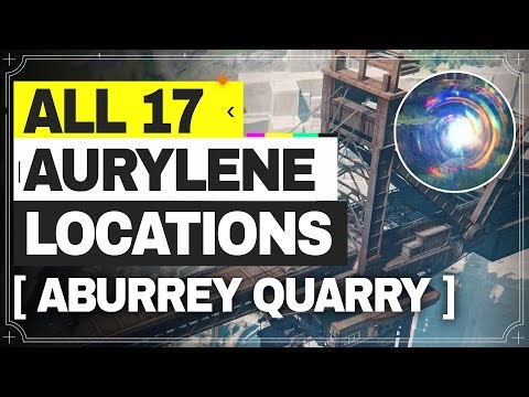 All Aurylene Locations in Aburrey Quarry - Valley IV |【Arknights: Endfield】