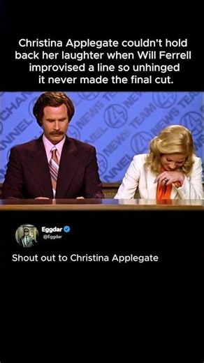 Christina Applegate Was NOT Ready for Will Ferrell to Go THIS Far Off-Script 😭 | Anchorman (2004)