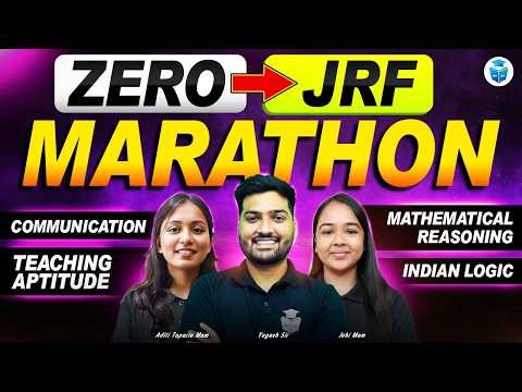 UGC NET Paper 1 Marathon 2026 |Teaching Aptitude, Communication, Indian Logic & MR Complete Revision