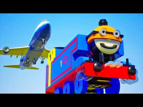 Fastest Thomas vs Real Plane In Brick Rigs!