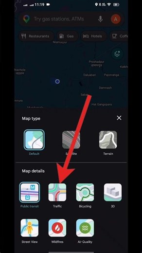 Live Traffic on Streets 🚗 | Google Maps Jam Trick | #Shorts