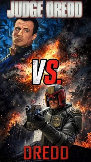 Judge Dredd '95 vs. Dredd 2012 - vs. Series | Reel for Real #judgedredd #dredd #reelforreal