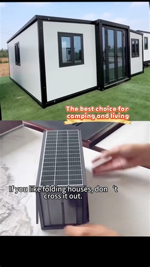 Expandable Container House | Interior, Solar Concept & Efficient Container Loading #foldinghouse