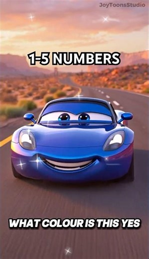 Learning Numbers 1-5 and Colors with Fun Cars! 🚗🌈 | JoyToons For Kids#JoyToons #3danimation