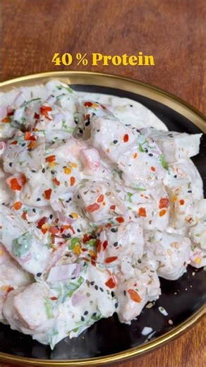 Creamy Potato Salad 🥔 | High Protein & Fibre | Easy Weight Loss Recipe (260 kcal) #ashortaday