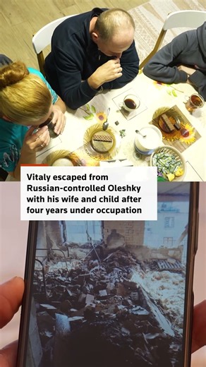 Ukrainian who fled Oleshky views ceasefire with scepticism