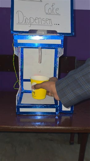 Automatic Coke Dispenser project #science #innovation #ai