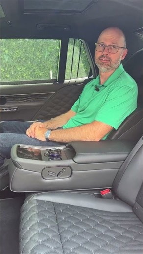 The 2026 Genesis G90 provides a luxurious passenger experience.