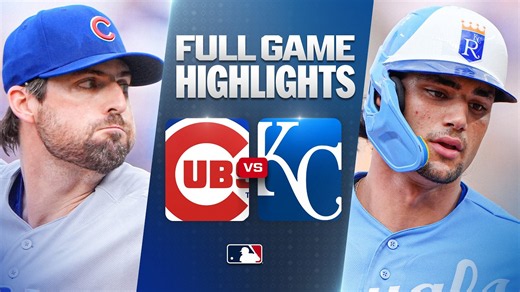 CUBS vs. ROYALS: Official Full Game Highlights (August 8) | 2026 MLB Season
