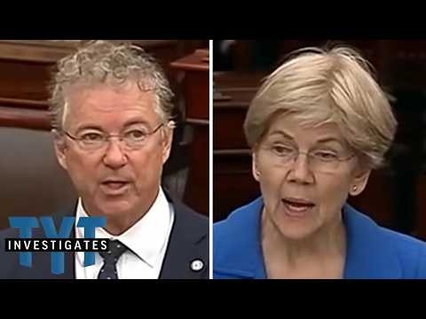 Elizabeth Warren BLOCKS Rand Paul's BALLROOM BILL