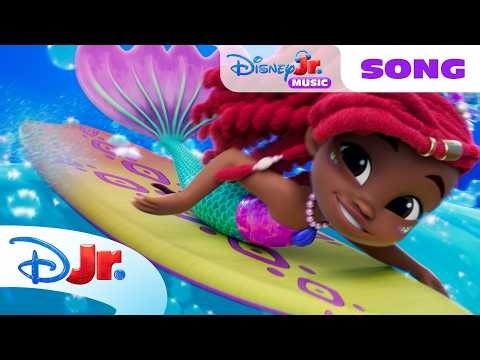 "Surf Like Me" Song from Disney Jr. Ariel - The Little Mermaid! 🧜🏻‍♀️🎵 | Disney Jr.