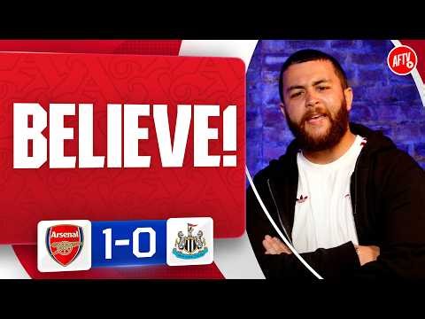 BELIEVE!!! (Frank) | Arsenal 1-0 Newcastle
