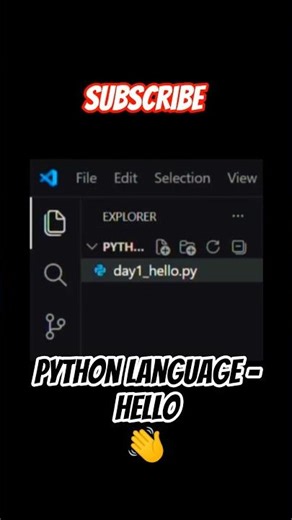 Day 1 of Python Language Learning