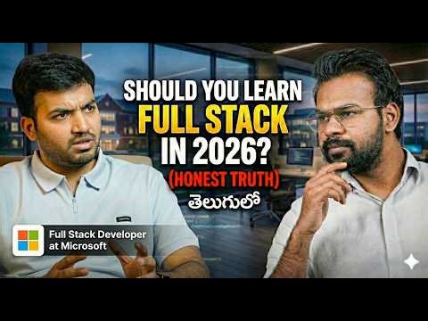 Stop Learning Full Stack! (Watch This Before Starting in 2026)