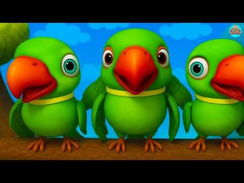 Main Tota Hare Rang Ka | Hindi Rhymes | मैं तोता मैं तोता | Hindi Rhymes For Kids | Baby Songs Hindi