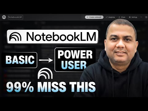 NotebookLM: From Basic to Power User (99% Miss This Feature!) | 427