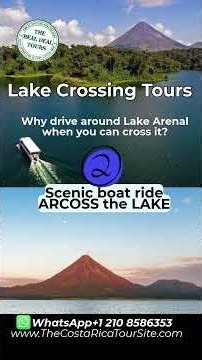 Lake Arenal Crossing Tours | La Fortuna to Monteverde and Back