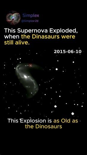 This Supernova Explosion, Took 66 million years to Reach us !!!