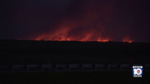Highway 41 Fire spreads across west Miami-Dade, forcing widespread closures