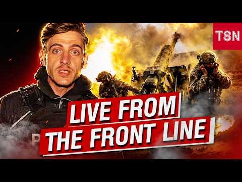 Live broadcast from Ukraine frontline - bitter fighting as Russian forces surround key cities