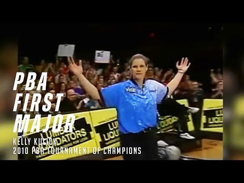 Kelly Kulick's First Major | 2010 PBA Tournament of Champions | Full Match vs. Chris Barnes
