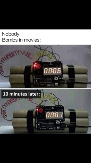 Movie Bomb Timers Be Like… Infinite Countdown Glitch 😂💣 #shorts
