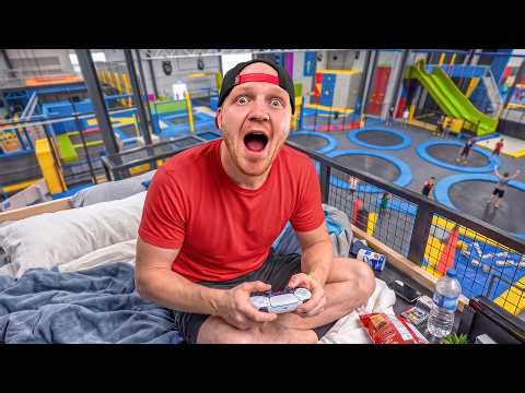 100 Days Living in a Trampoline Park!