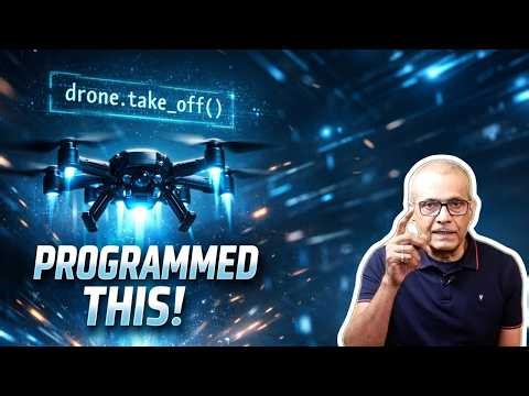 Program a Drone in 4 Lines of Python 🤯 | PySimVerse Simulation Tutorial | AI Robotics 2026