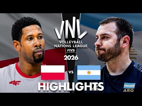 Poland 🇵🇱 vs Argentina 🇦🇷 | Highlights | Men's VNL 2026