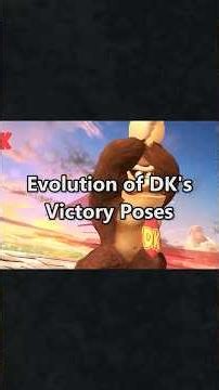 Evolution of Donkey Kong's Victory Poses (Super Smash Bros.)